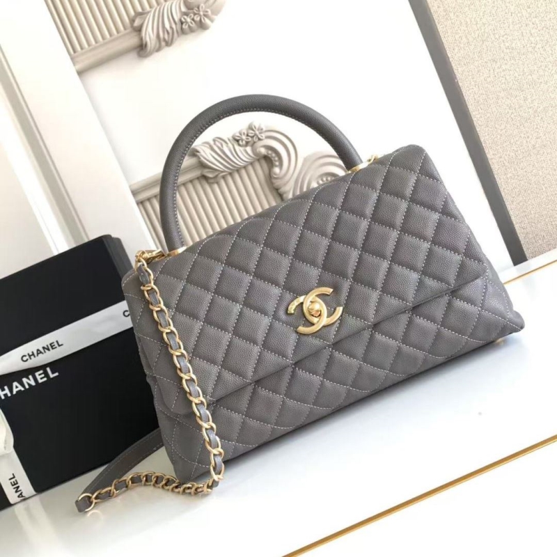 Ch**el top handle bags